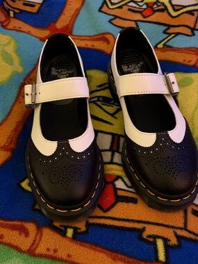 Dr Marten Saddle Mary Janes Size 6